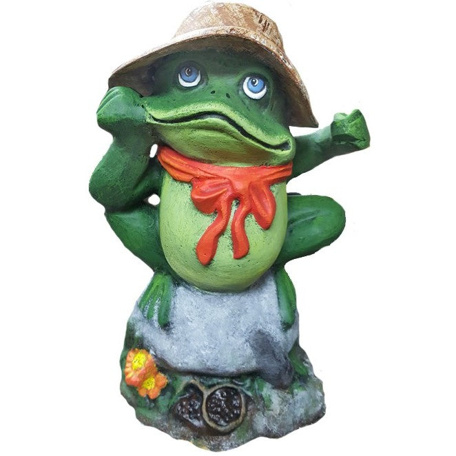 Frog with Hat and Bow Tie