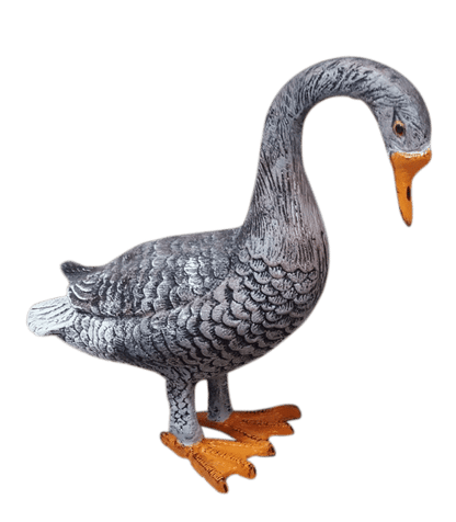 Standing Goose Head Down - Backyard Buddies