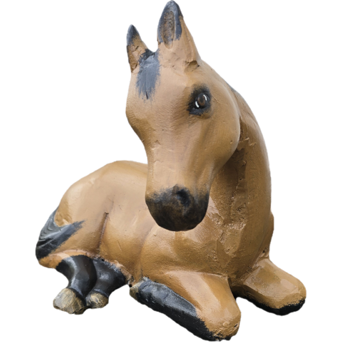 Laying Down Horse 17"