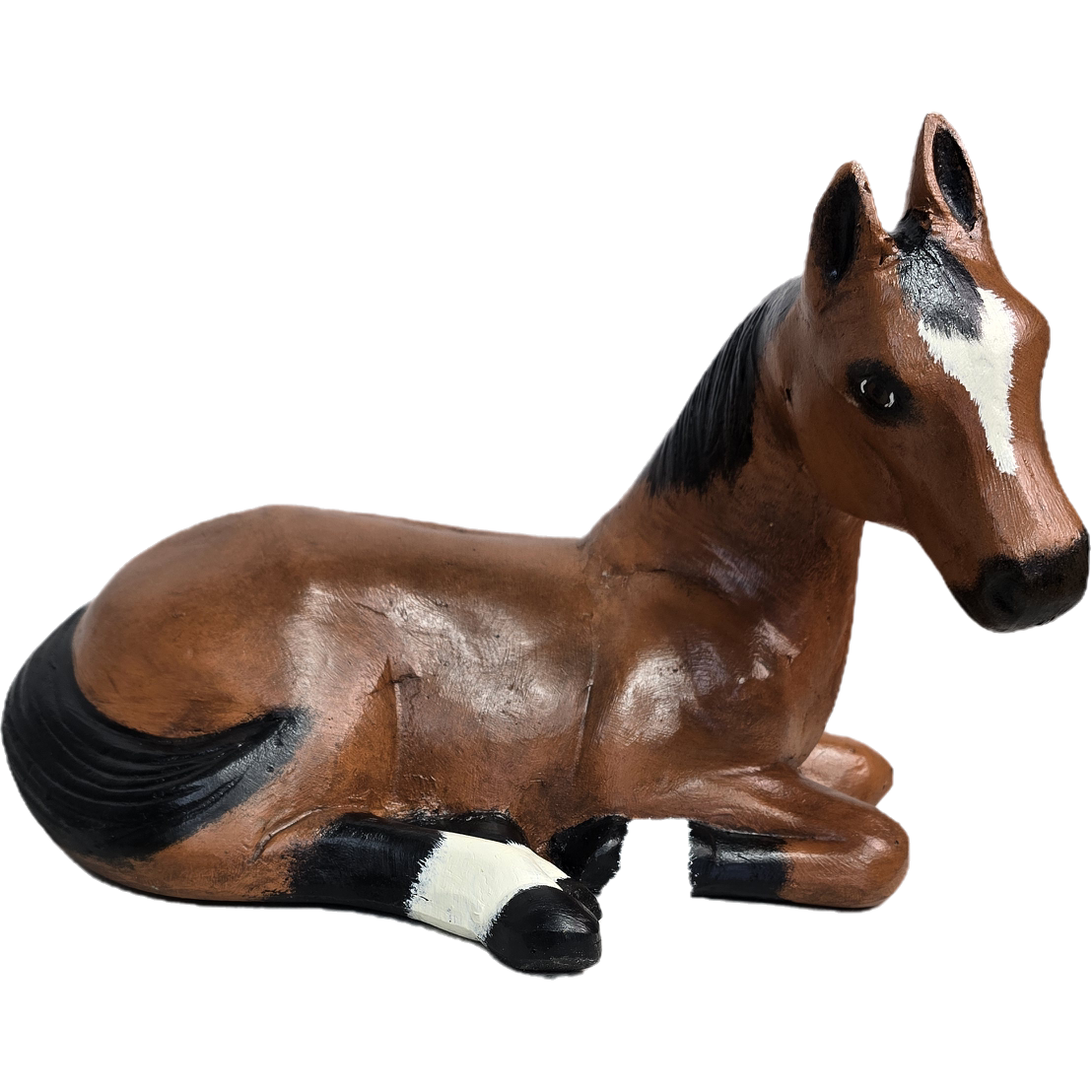 Laying Down Horse 17"