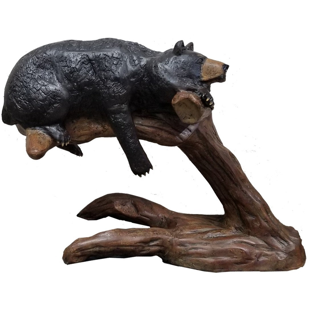 Laying Down Bear on Tree Branch