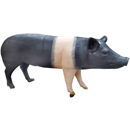 Life-Size Standing Pig