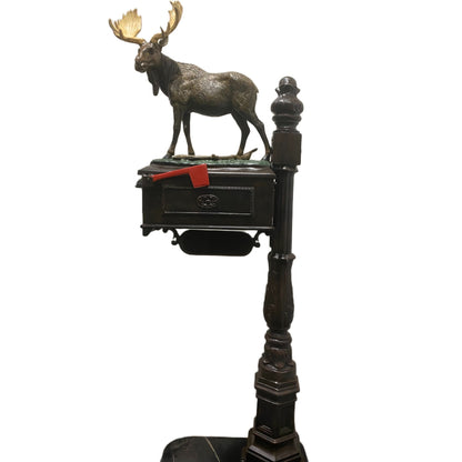 Mailbox with Moose