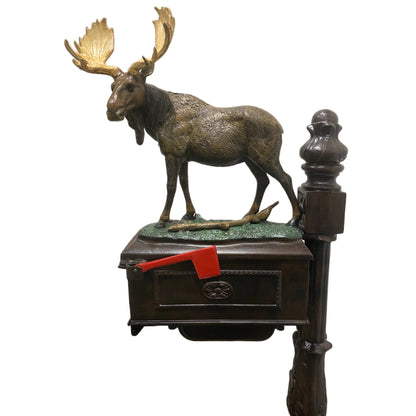 Mailbox with Moose