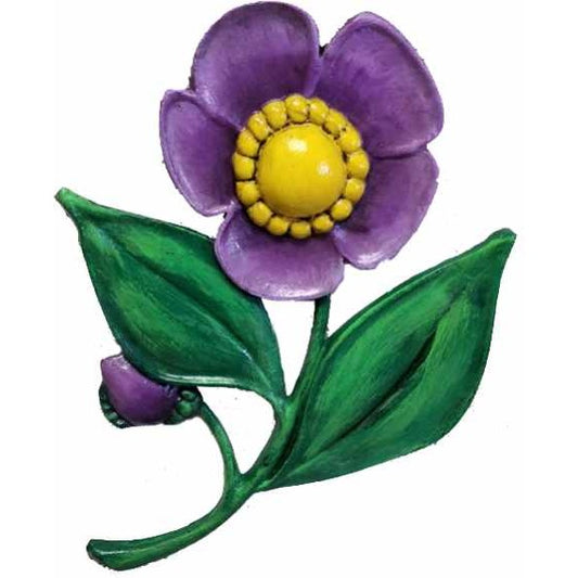 Pansy Flower Wall Mount