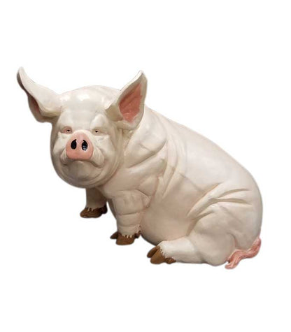 Sitting Pot Bellied Pig - Backyard Buddies