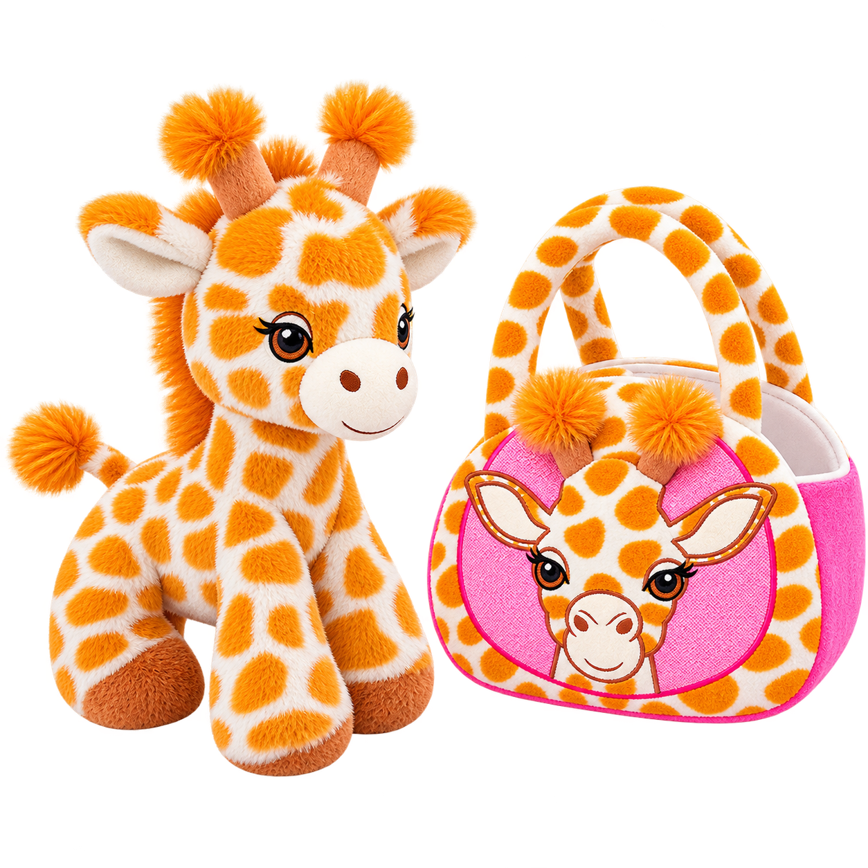Purse & Plush Giraffe