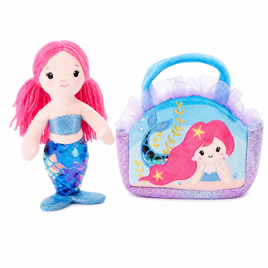 Purse & Plush Mermaid.