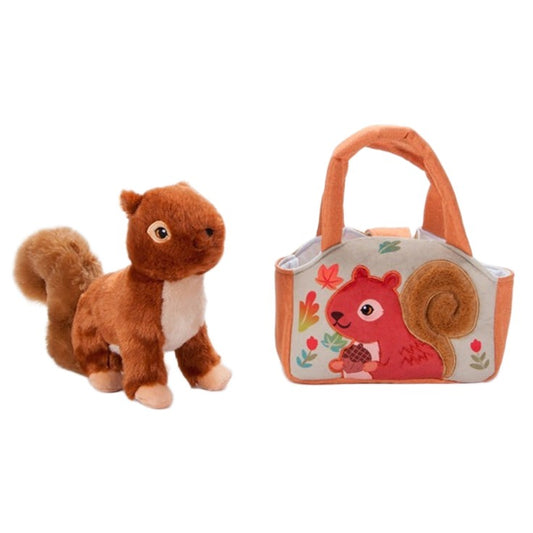 Purse & Plush Squirrel