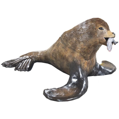 Sea Lion with Fish