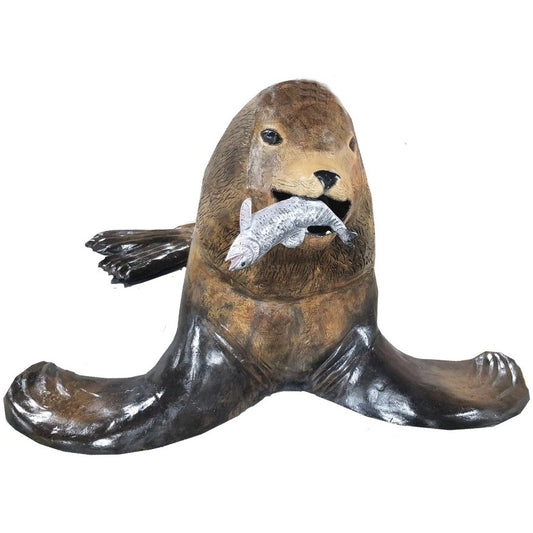Sea Lion with Fish
