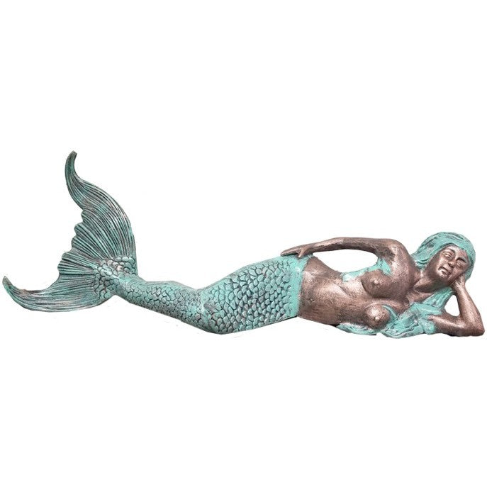 Small Mermaid Laying on Side