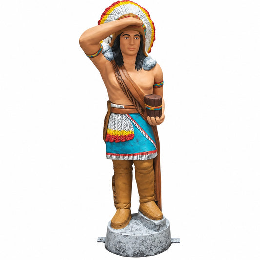 cast aluminum small indian for any western decor space