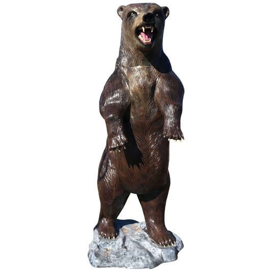 Standing 8' Grizzly Bear