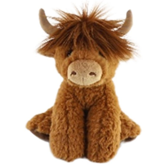 Highland Cow Light Brown 9"
