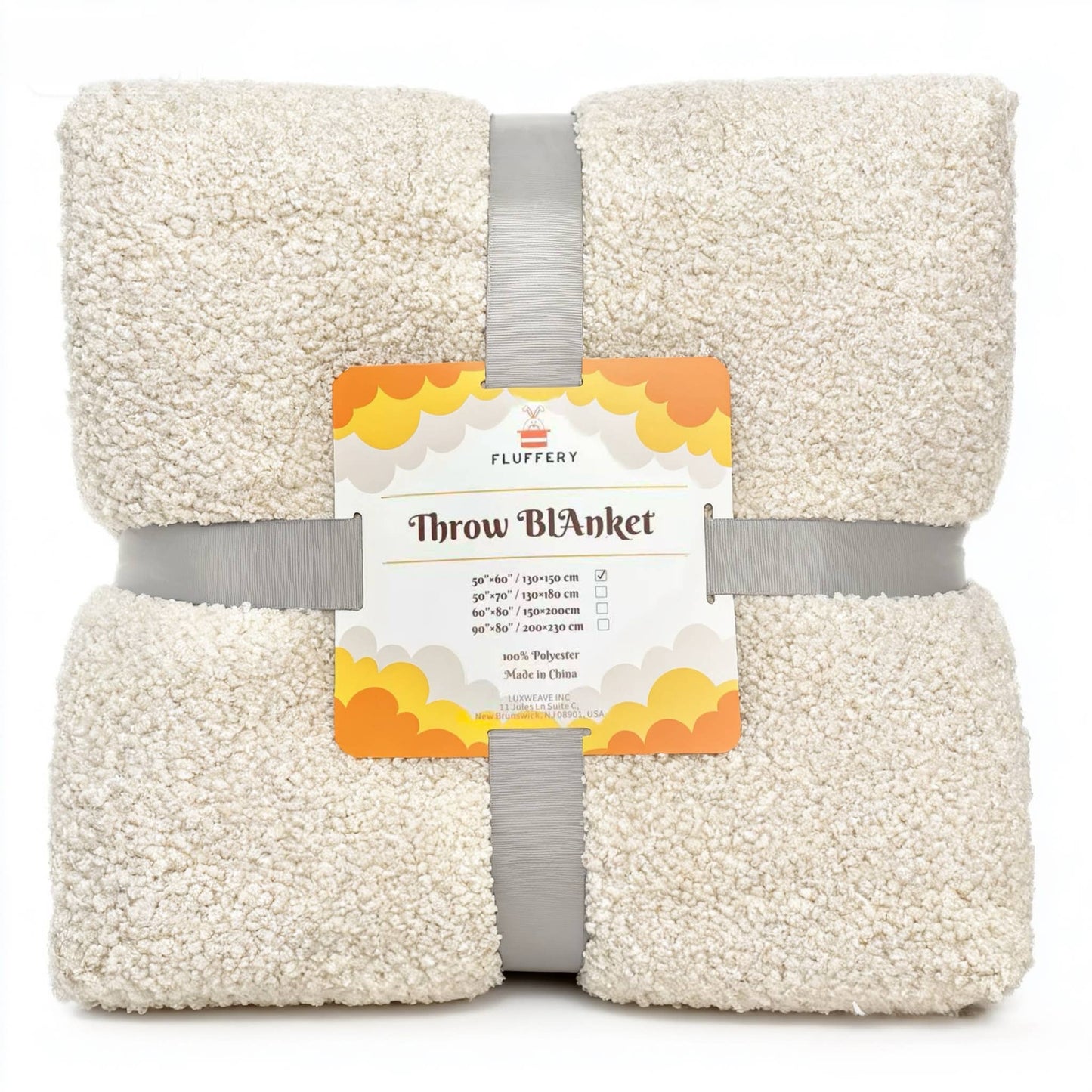 Plush Flunnel Throw – Ultra Soft Ribbed Blanket Texture