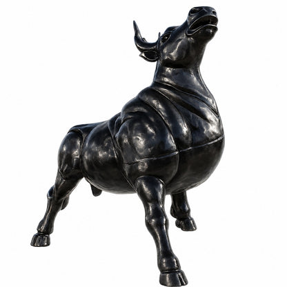 Cast aluminum XL Ferdinand Bull statue