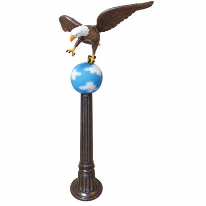 Small Eagle on Post