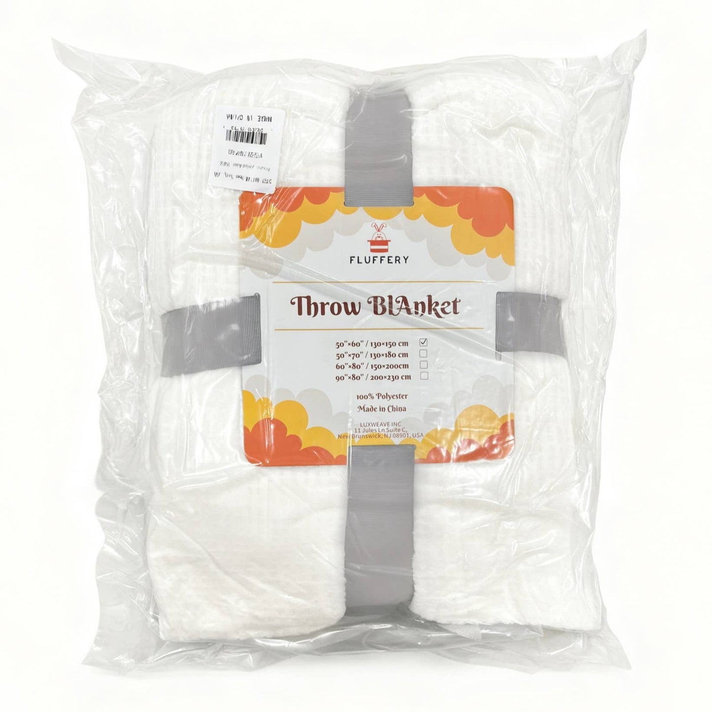 Plush Flunnel Throw – Ultra Soft Ribbed Blanket Texture