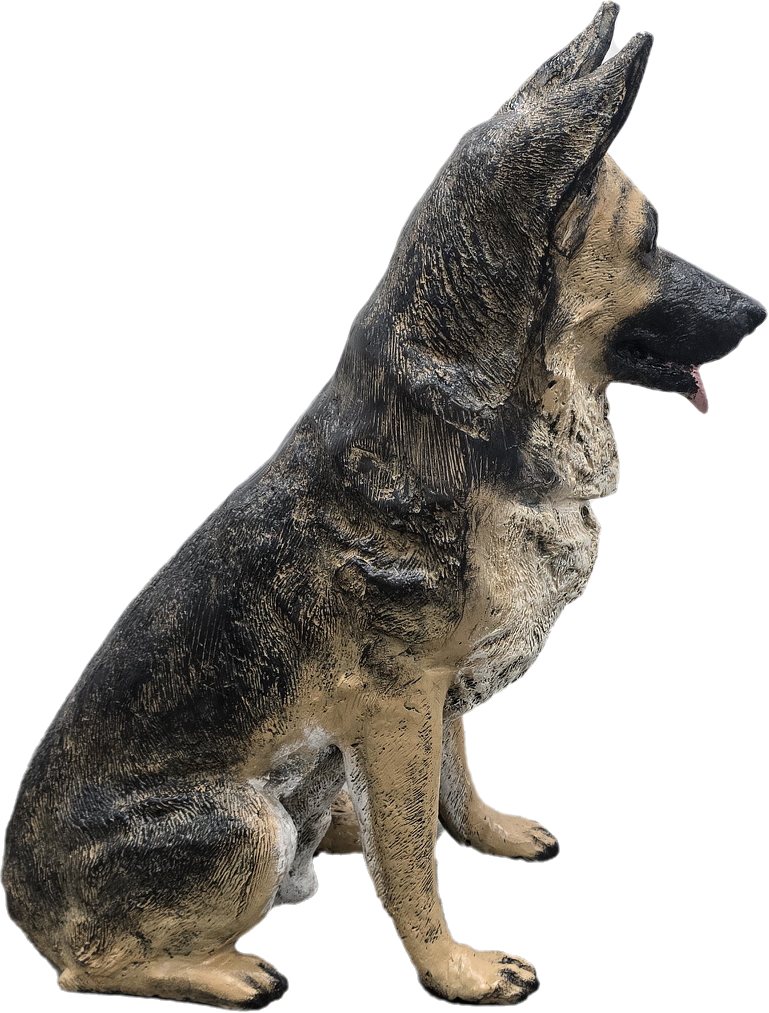 Sitting German Shepherd