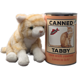 Canned Tabby Cat Orange
